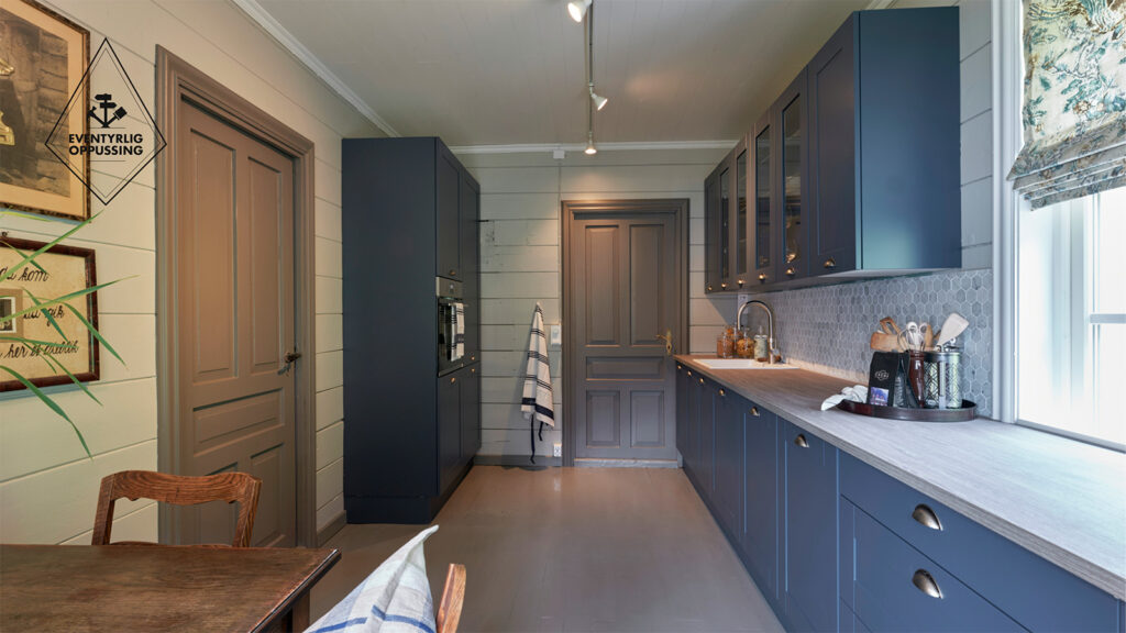 RørosHetta Eventyrlig Oppussing kjøkkenmiljø