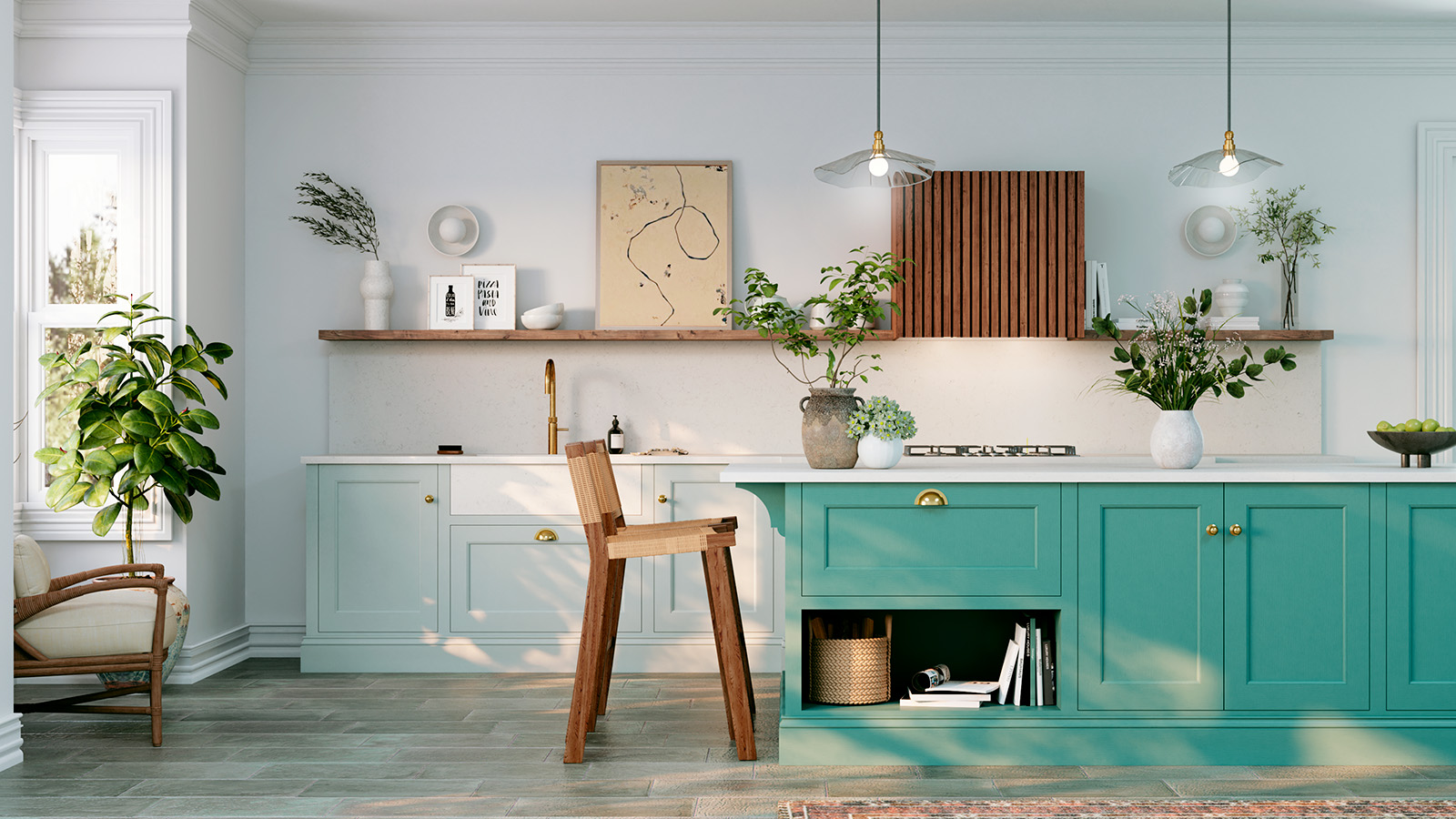 RorosHetta Sense Groove wall-mounted hood