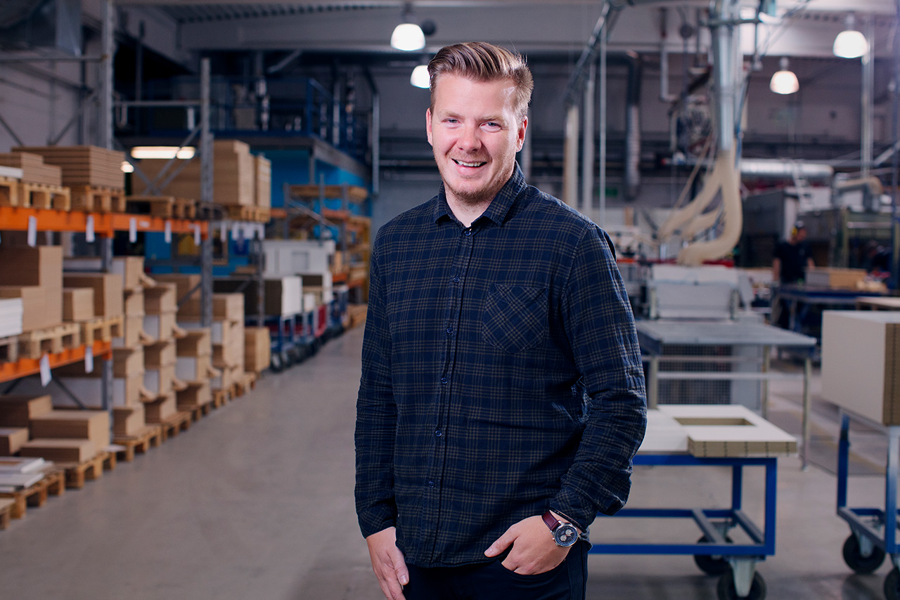 Marius Vintervold. Kundeservice.