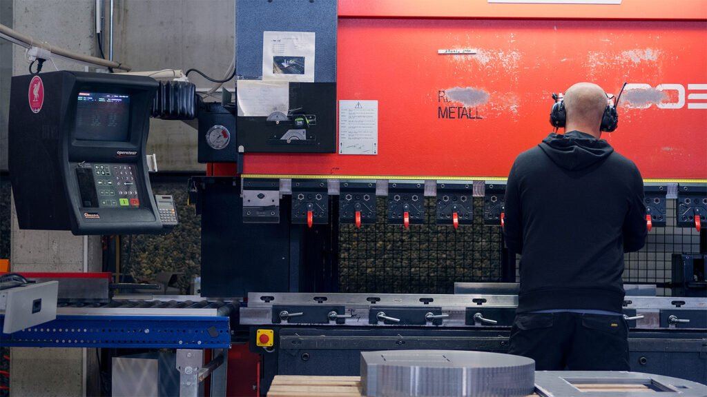 Røros Metall miljøbilde fra fabrikken