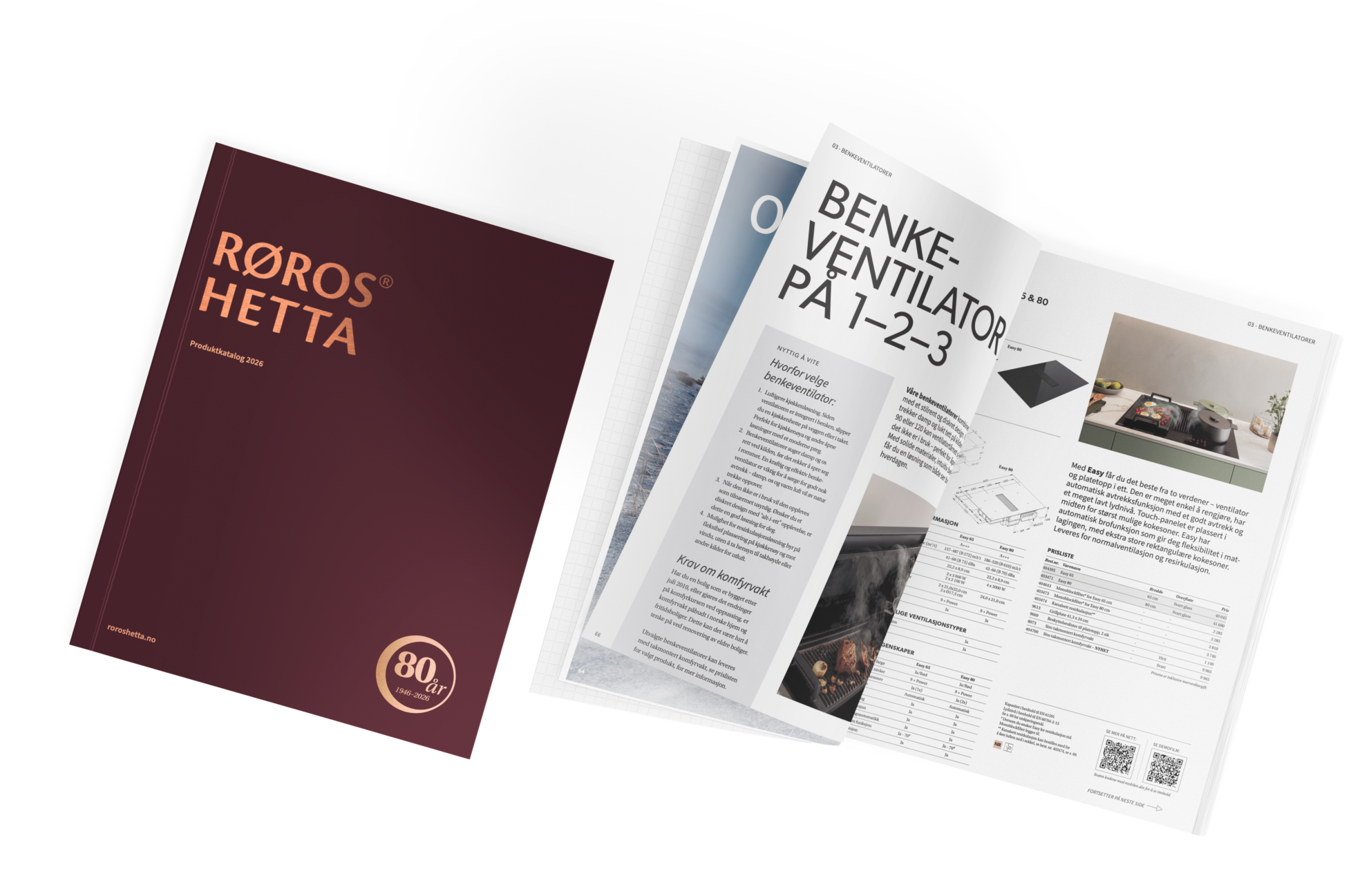 Røroshetta - Produktkatalog