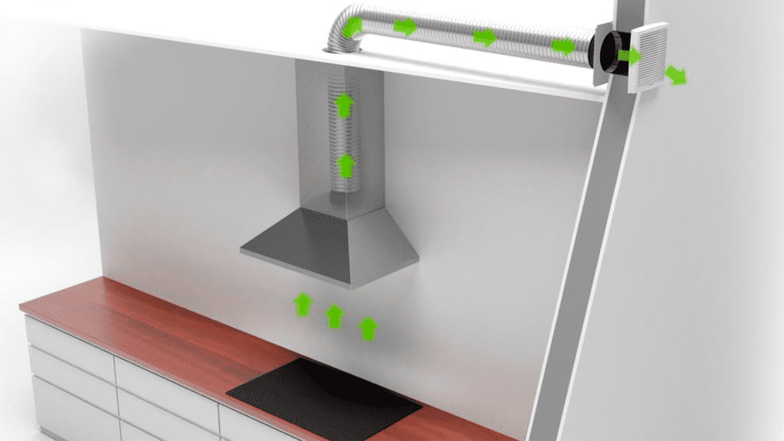 Korrekt installation af køkkenemhætten