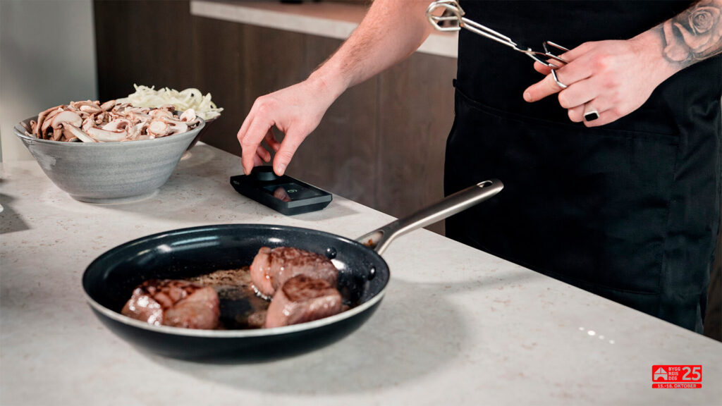 Nærbilde RørosHetta Undercover induksjonsplatetopp